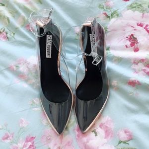 Clear Cinderella inspired heels